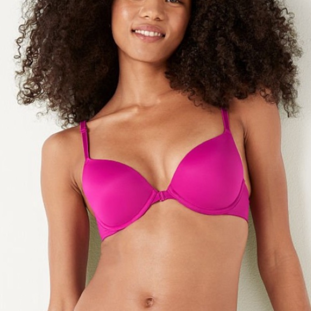 NEW PINK WEAR EVERYWHERE PUSH-UP BRA Size:36DD